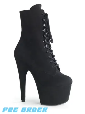 ADORE-1020FS - BLACK FAUX SUEDE ✰ PRE ORDER ✰