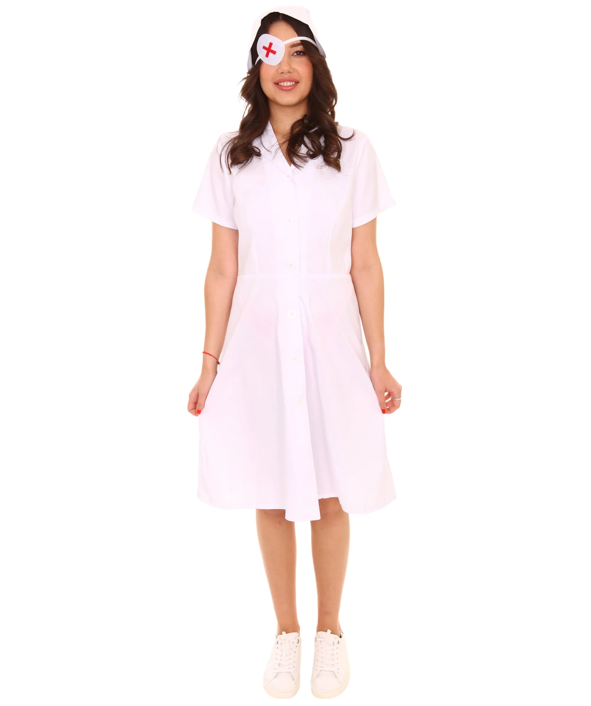 Adult Women's Nurse Costume | White Cosplay Costume