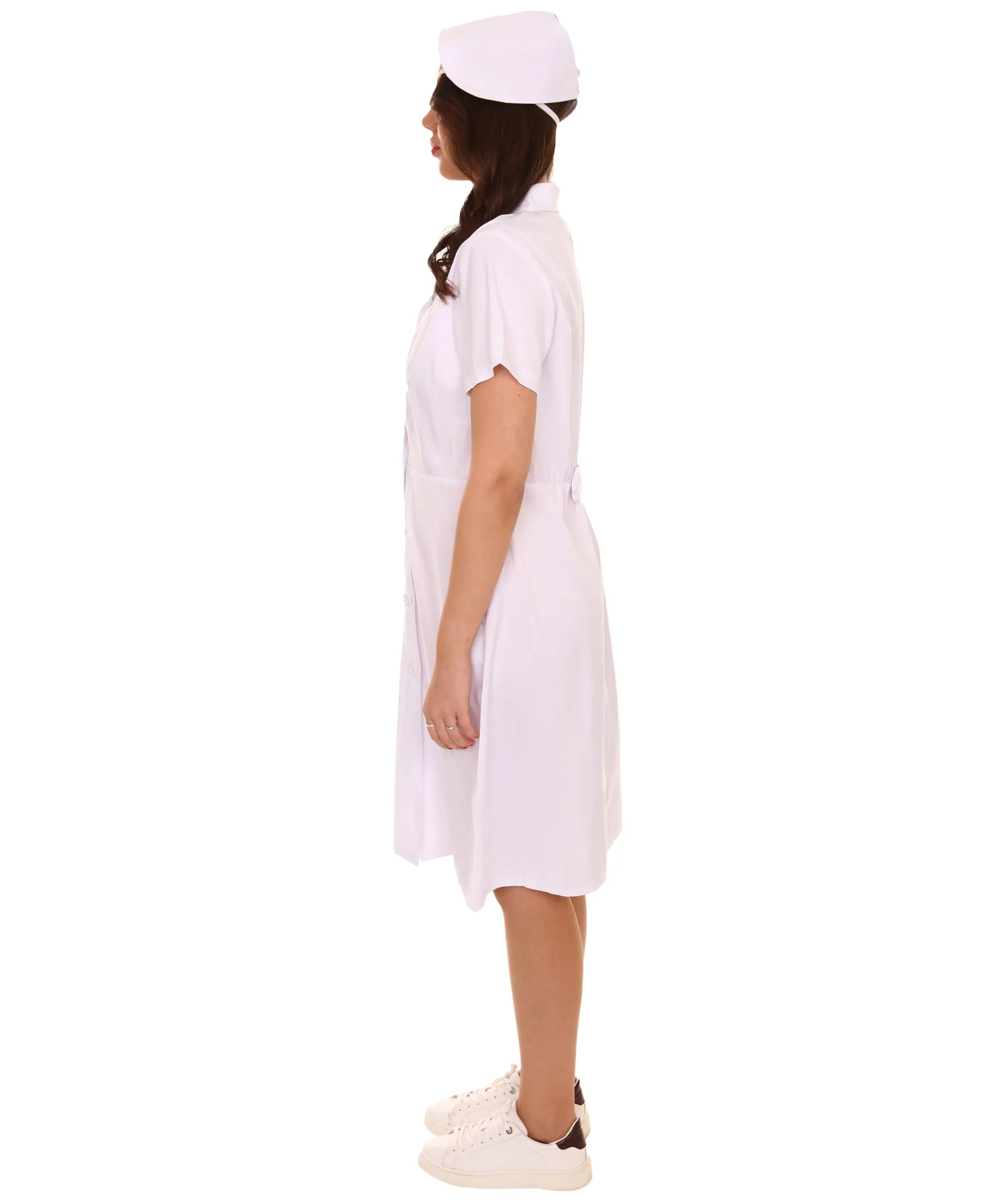 Adult Women's Nurse Costume | White Cosplay Costume