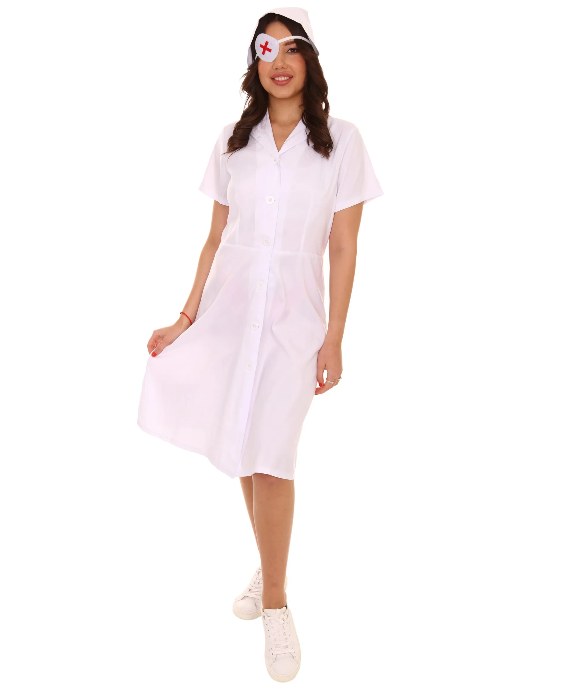 Adult Women's Nurse Costume | White Cosplay Costume