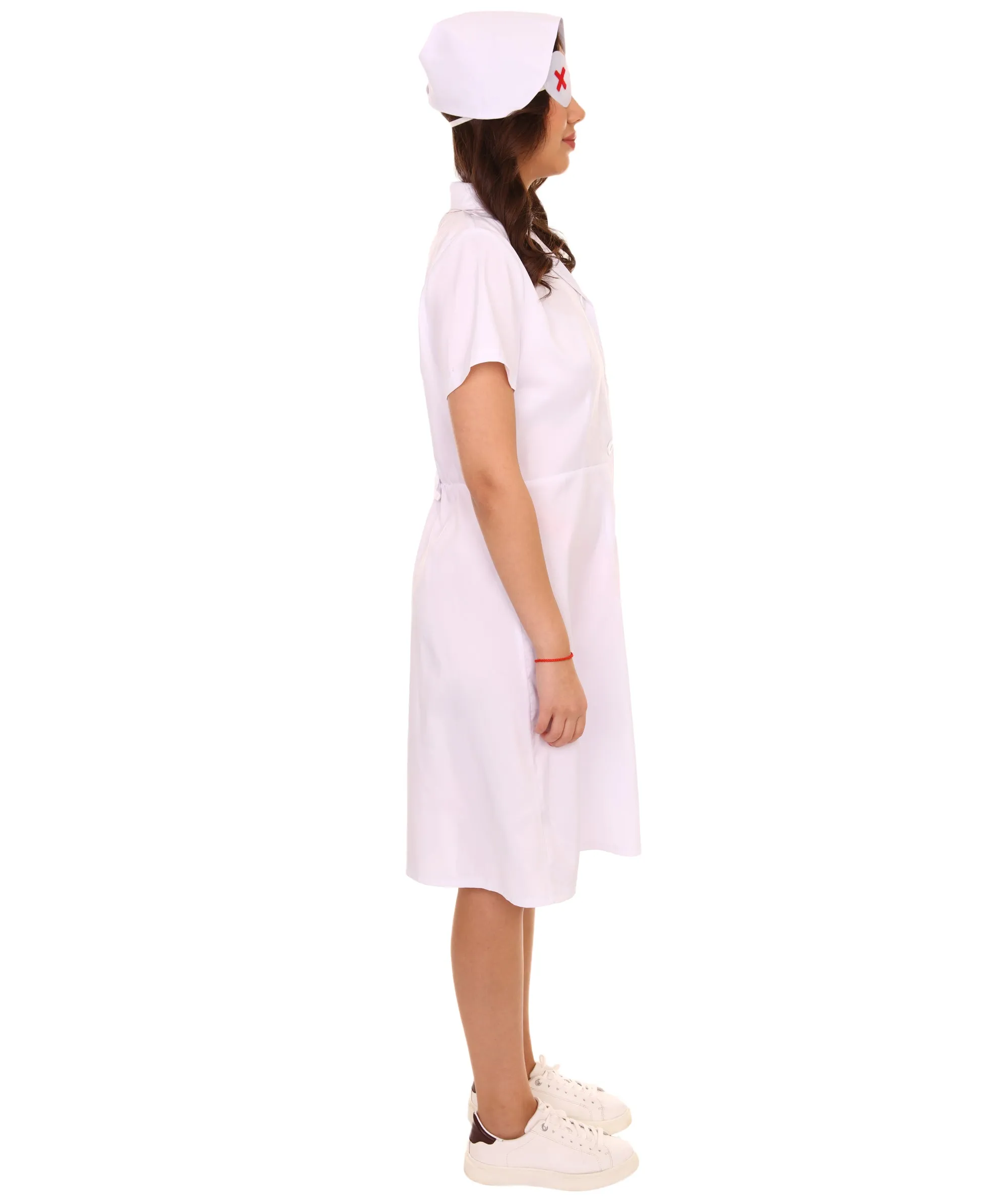 Adult Women's Nurse Costume | White Cosplay Costume