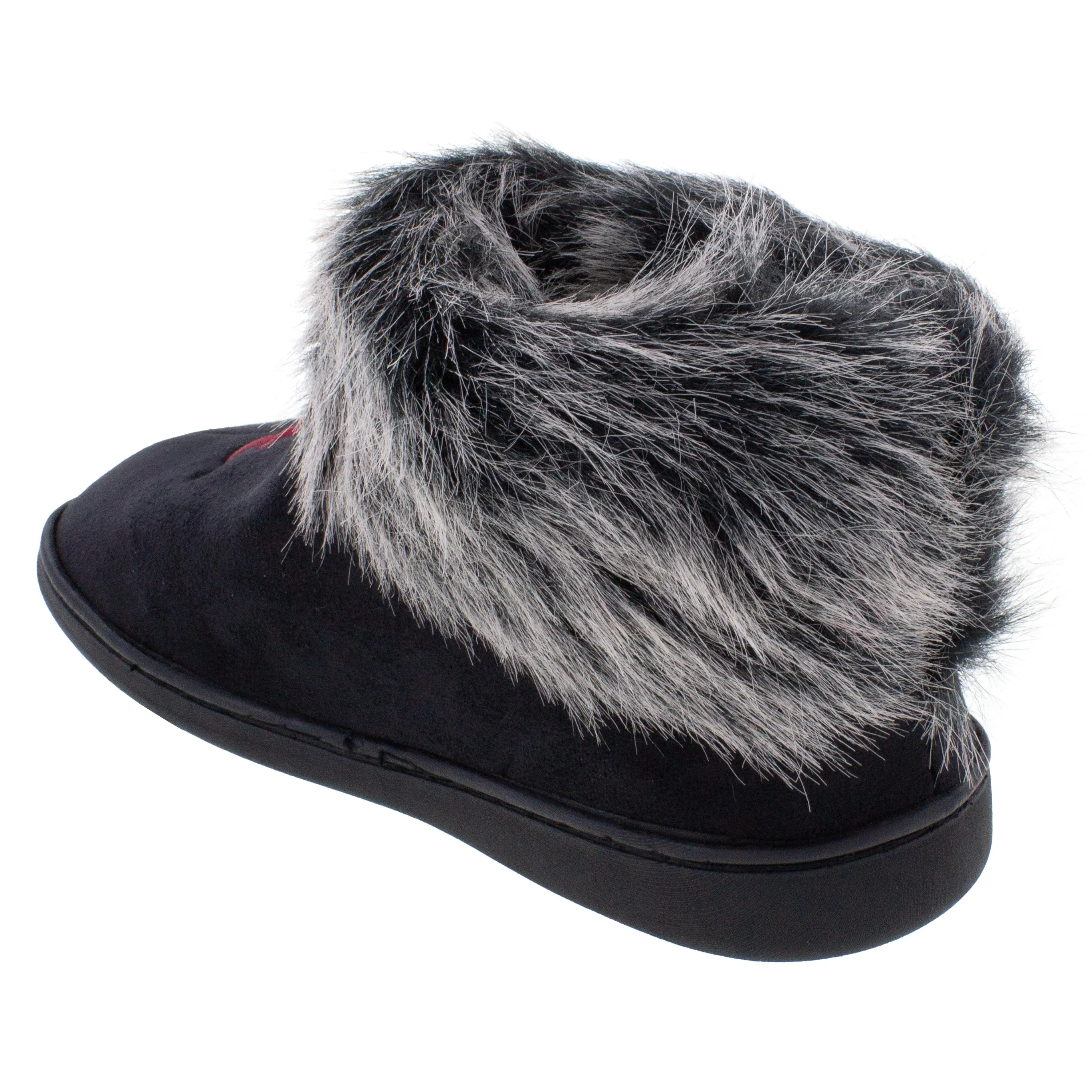 Alabama Crimson Tide Faux Sheepskin Furry Top Slipper