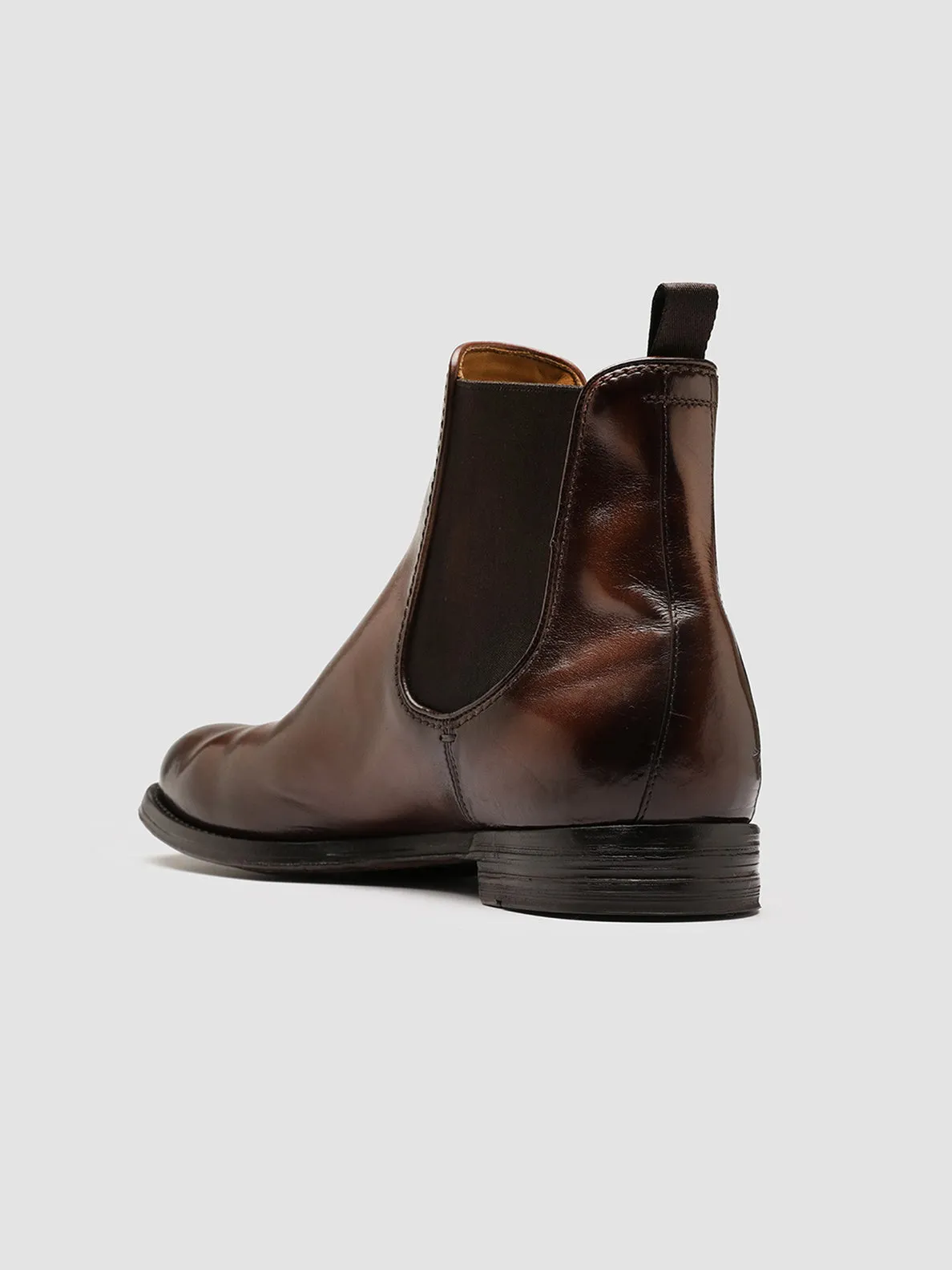 ANATOMIA 083 - Brown Leather Chelsea Boots