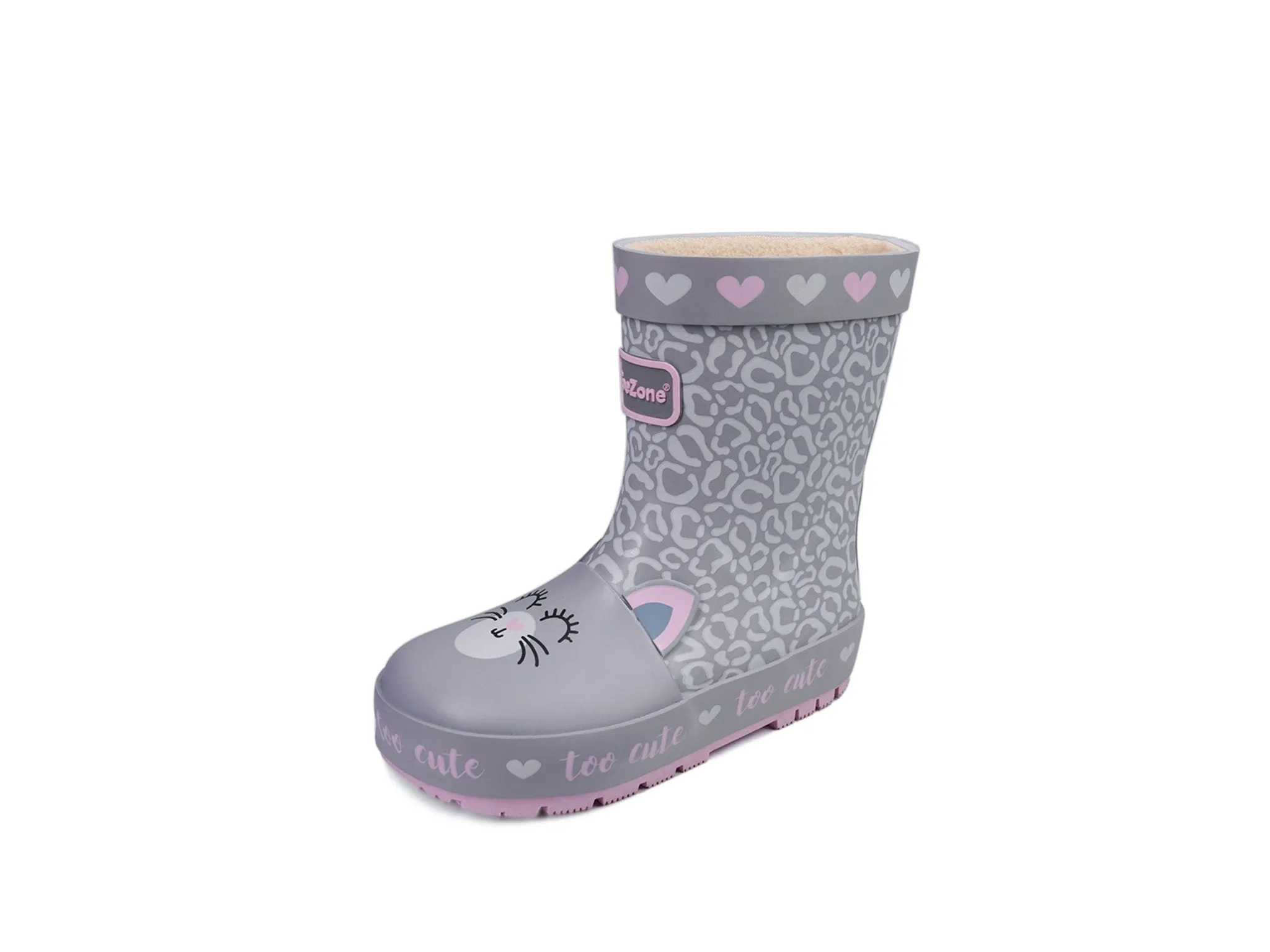 BAILEY - Cat Themed Girls' Novelty Rain Boots