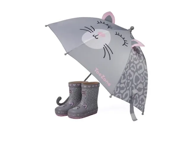 BAILEY - Cat Themed Girls' Novelty Rain Boots