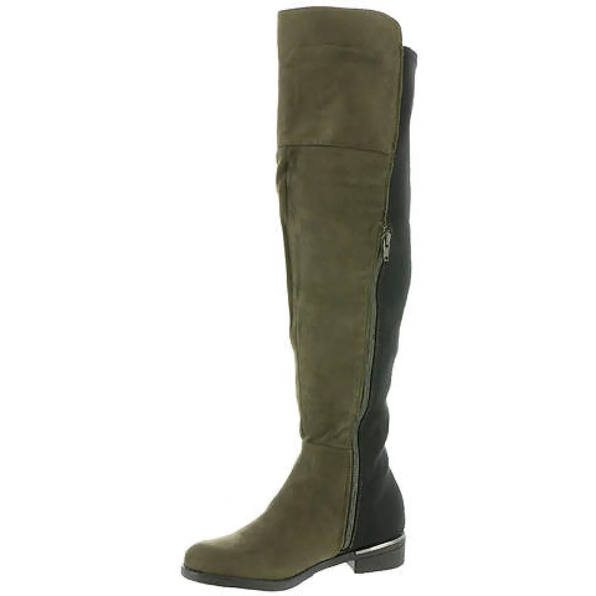 Beacon Womens Helena Microsuede Tall Over-The-Knee Boots