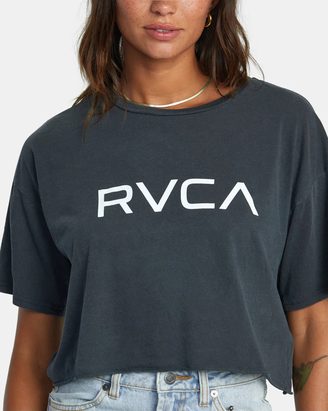 Big RVCA Tee - True Black