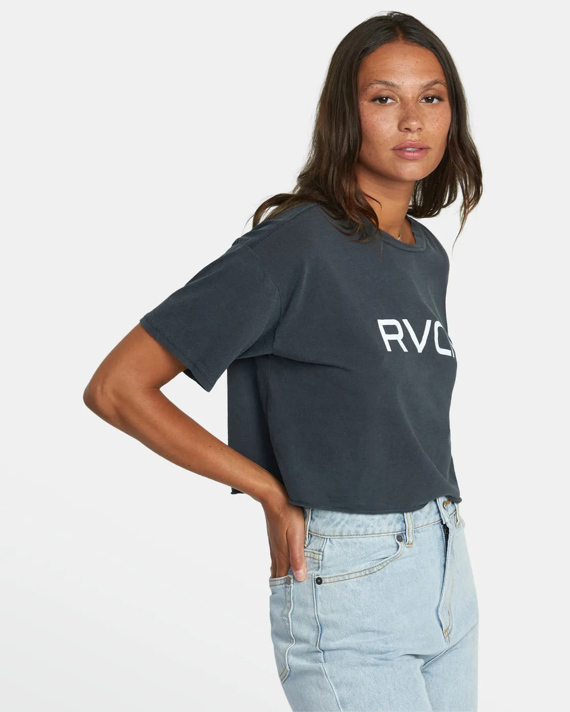 Big RVCA Tee - True Black