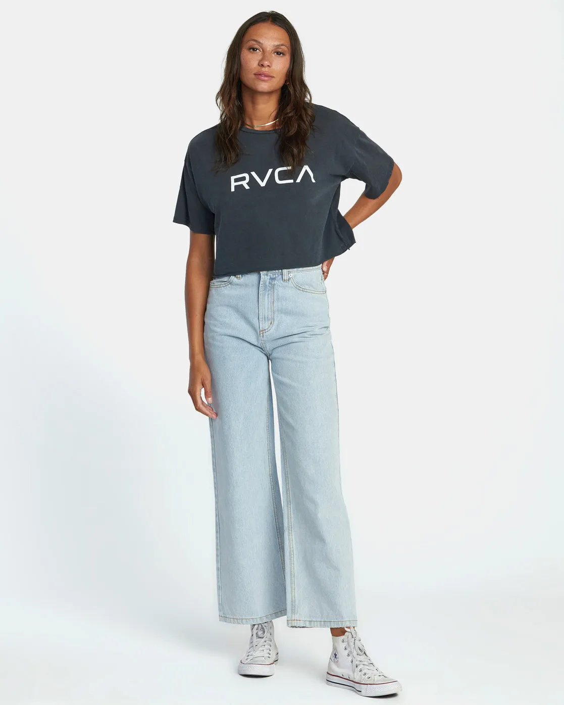 Big RVCA Tee - True Black