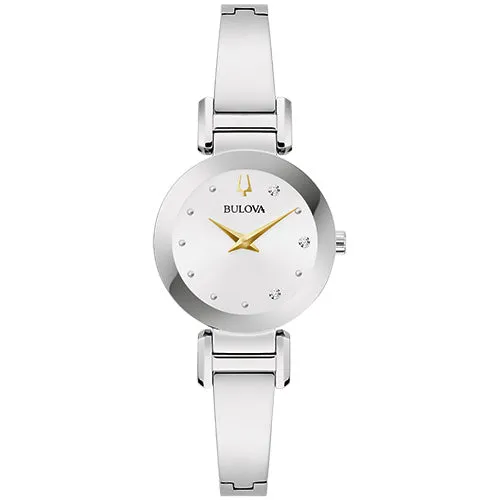 Bulova Modern Bul Ladies Stainless Steel