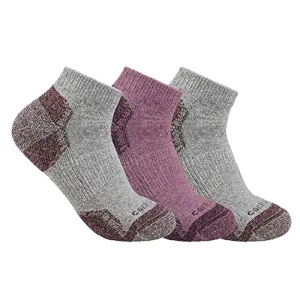 Carhartt SL2623W Women's Midweight Cotton Blend Sock 3 Pack