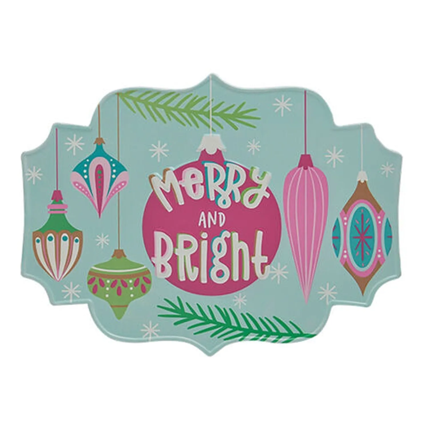 December Diamonds North Pole Sweet Shoppe Merry And Bright Wall Sign