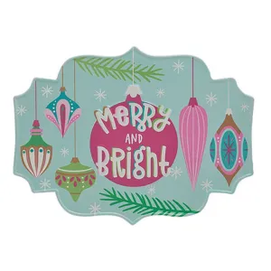 December Diamonds North Pole Sweet Shoppe Merry And Bright Wall Sign