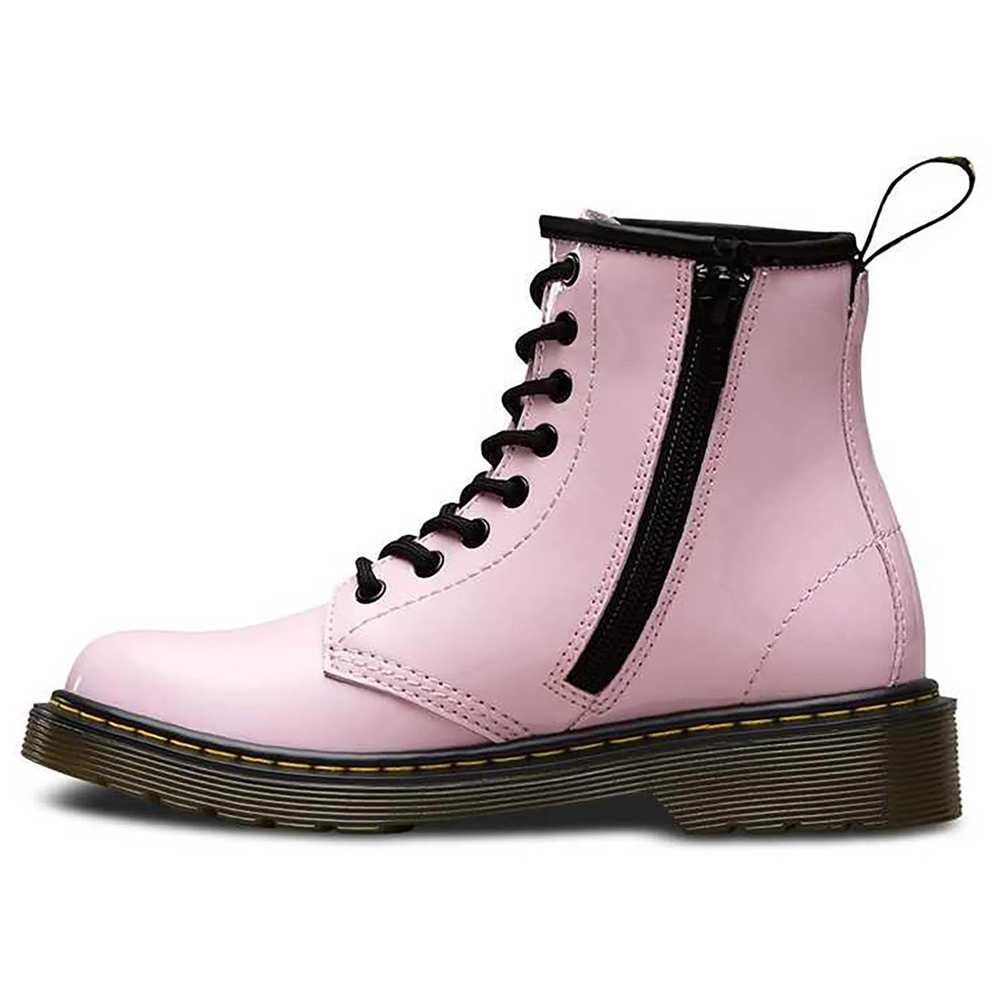 Dr. Martens Pink Patent Lamper Boots