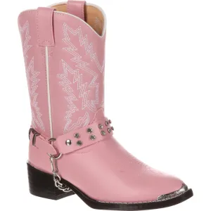 Durango® Little Kid Pink Rhinestone Western Boot