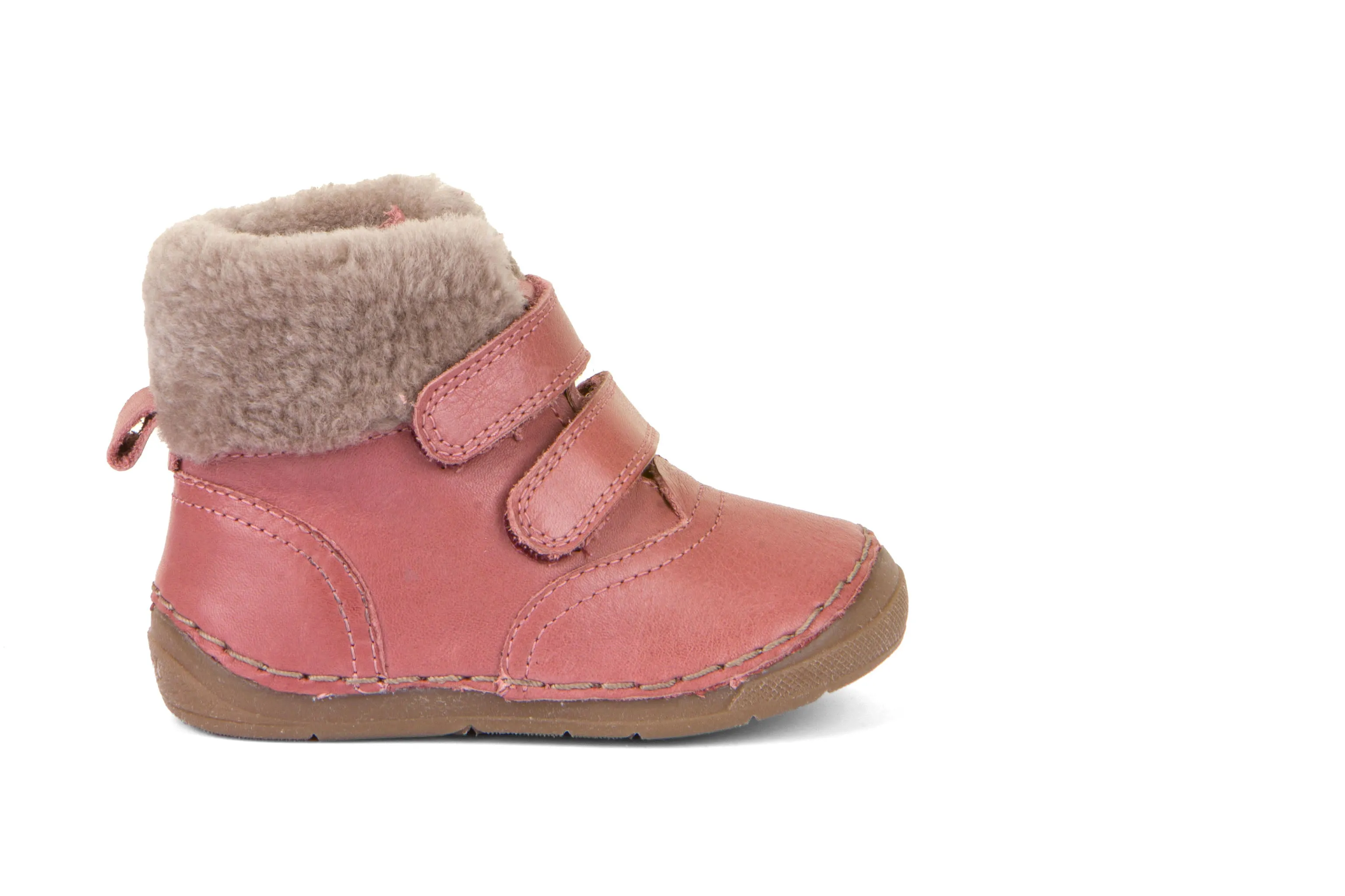 Froddo G2110114 Girls Pink Warm Fluffy Boot