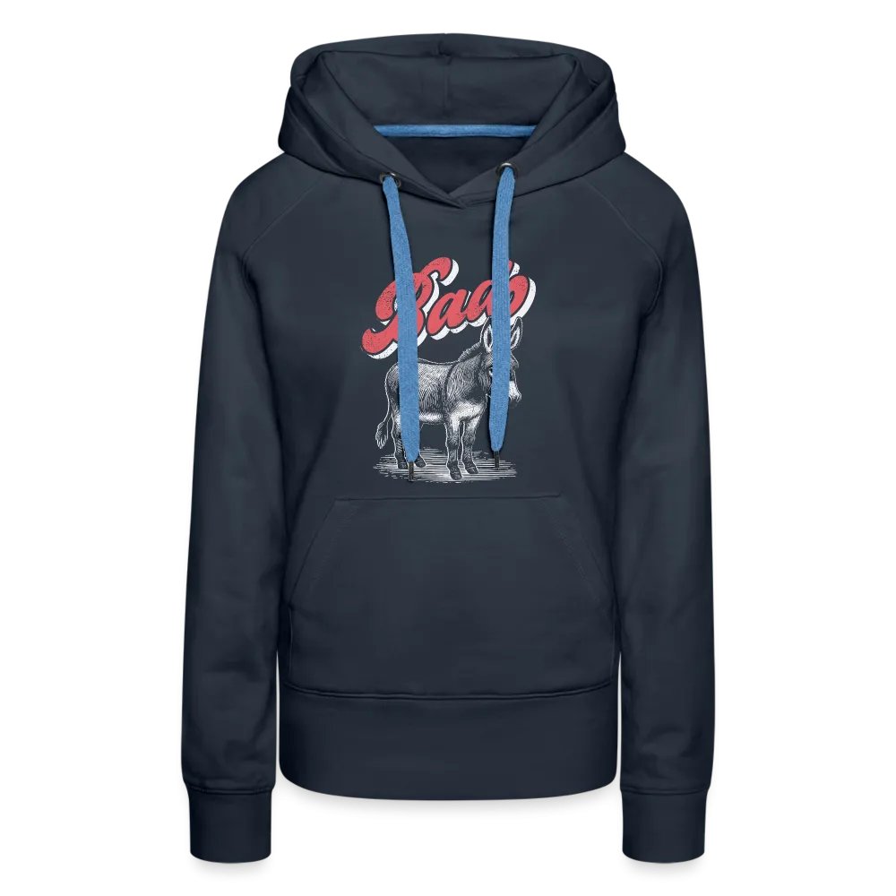 Funny Bad Ass (Donkey) Women’s Premium Hoodie