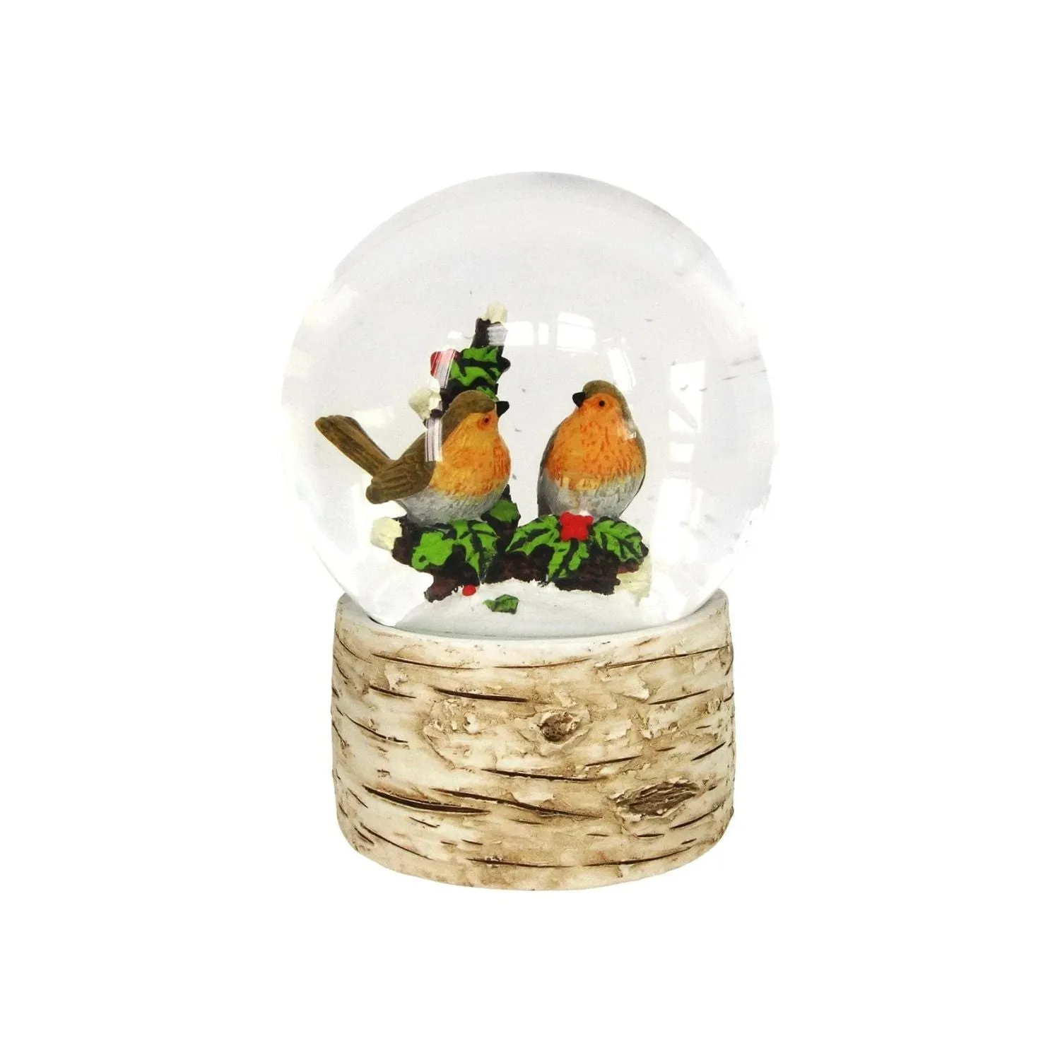 Gisela Graham Robins on Perch Snow Globe