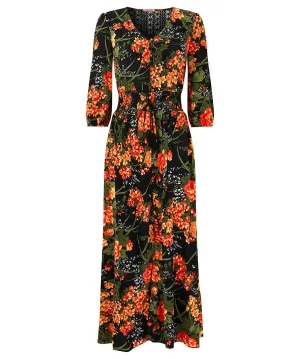 Joe Browns 10 Black Sienna Florals Dress