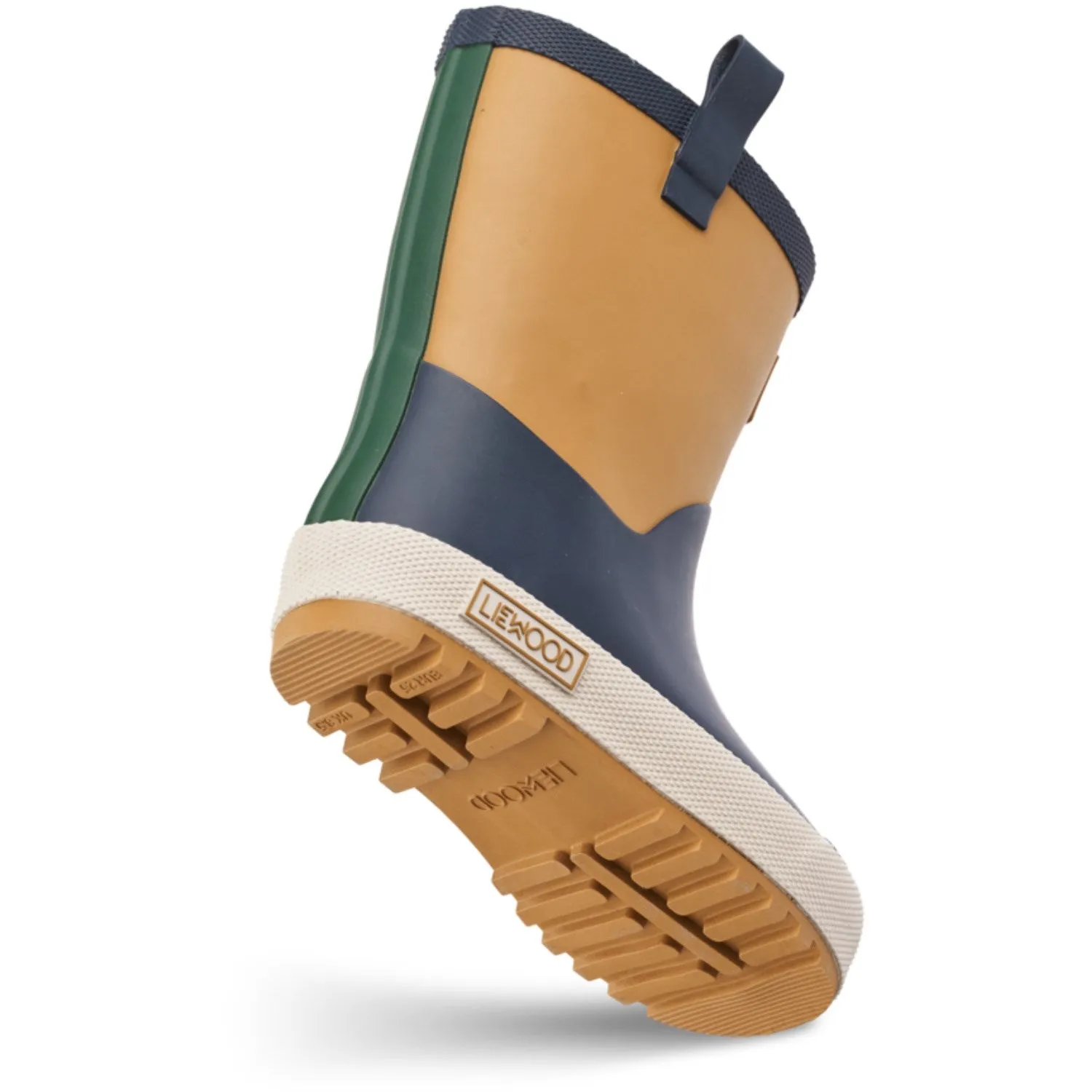 LieWood Classic Navy Multi Mix Sasha Thermo Rainboot