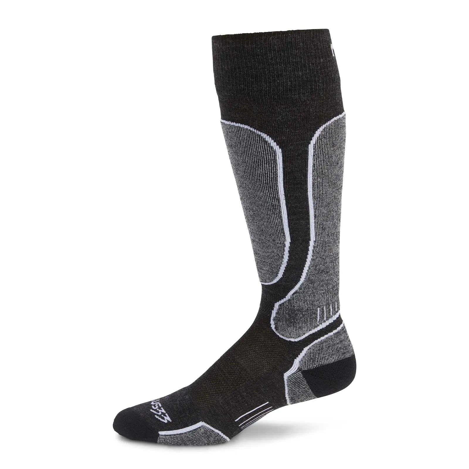 Light Cushion - Over The Calf Wool Snowboard Socks MountainHeritage Elite