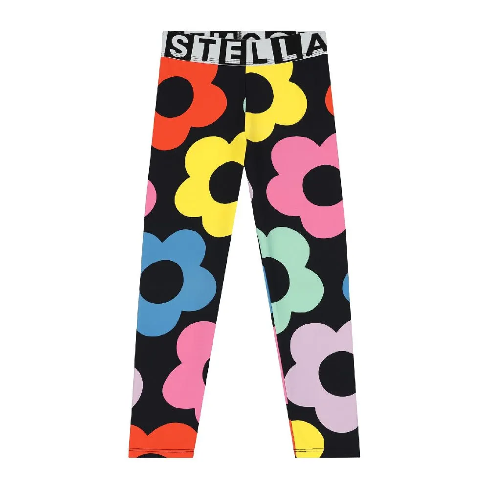 Logo Floral Leggings