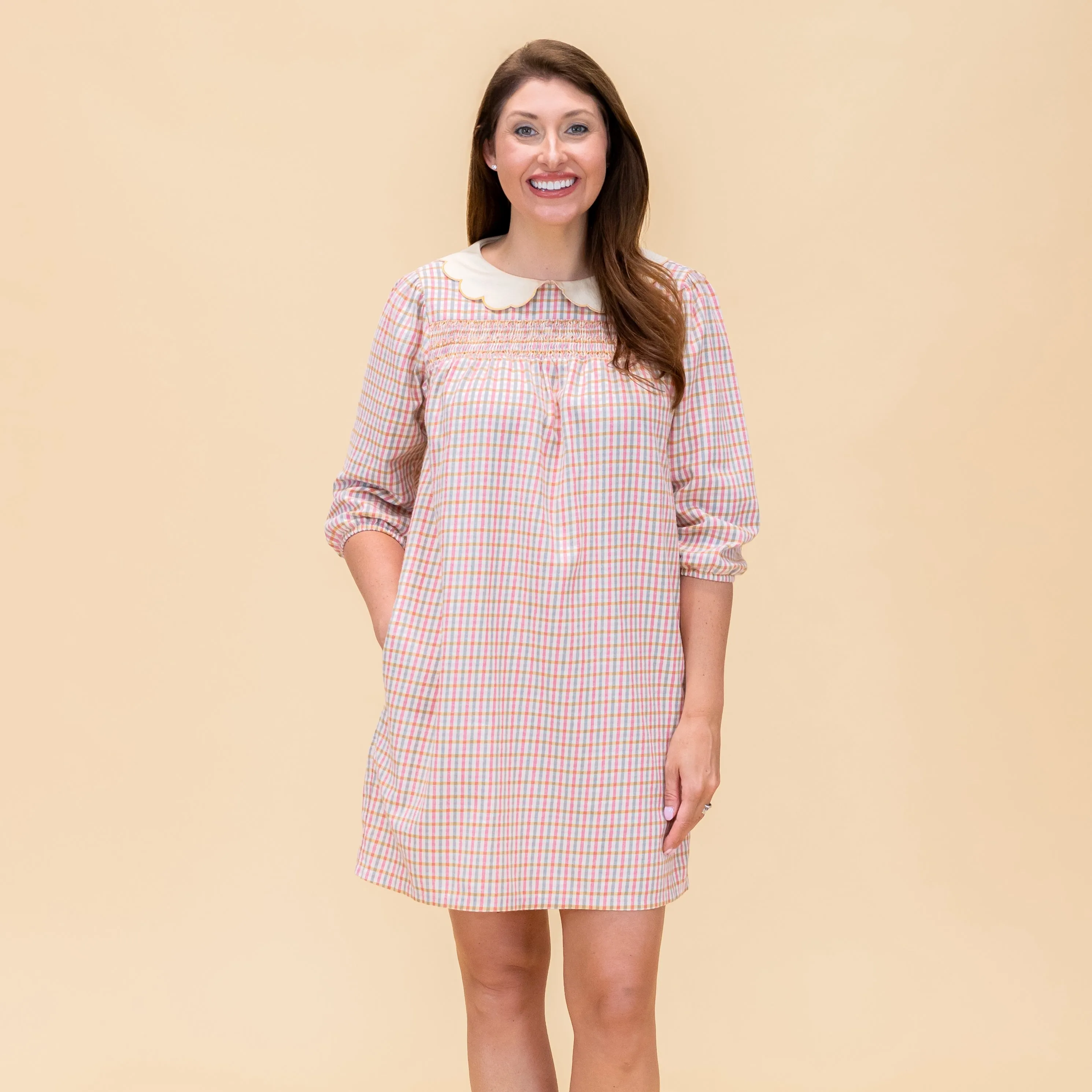 Mabel Women’s Dress - Mum Gingham