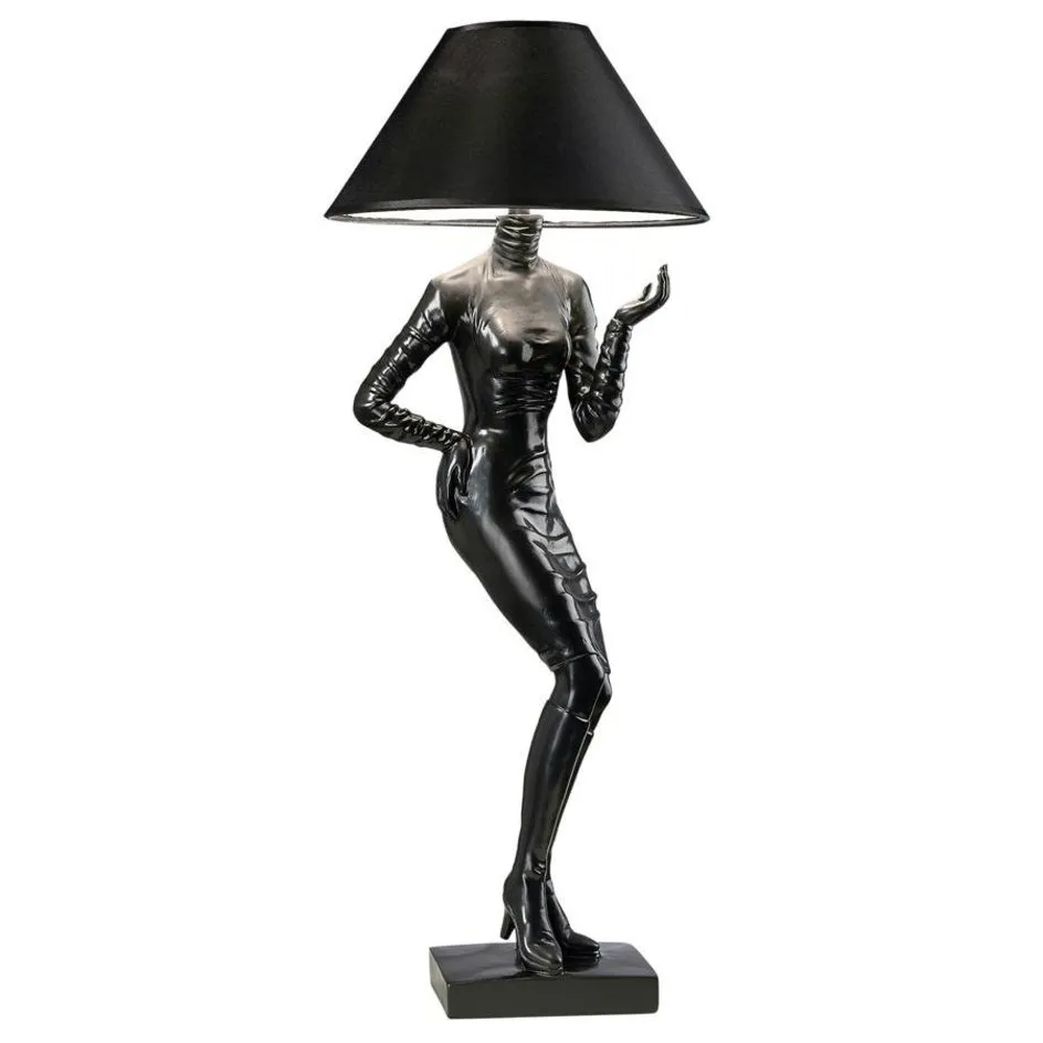 Mademoiselle Couture Handmade Sculptural Table Lamp