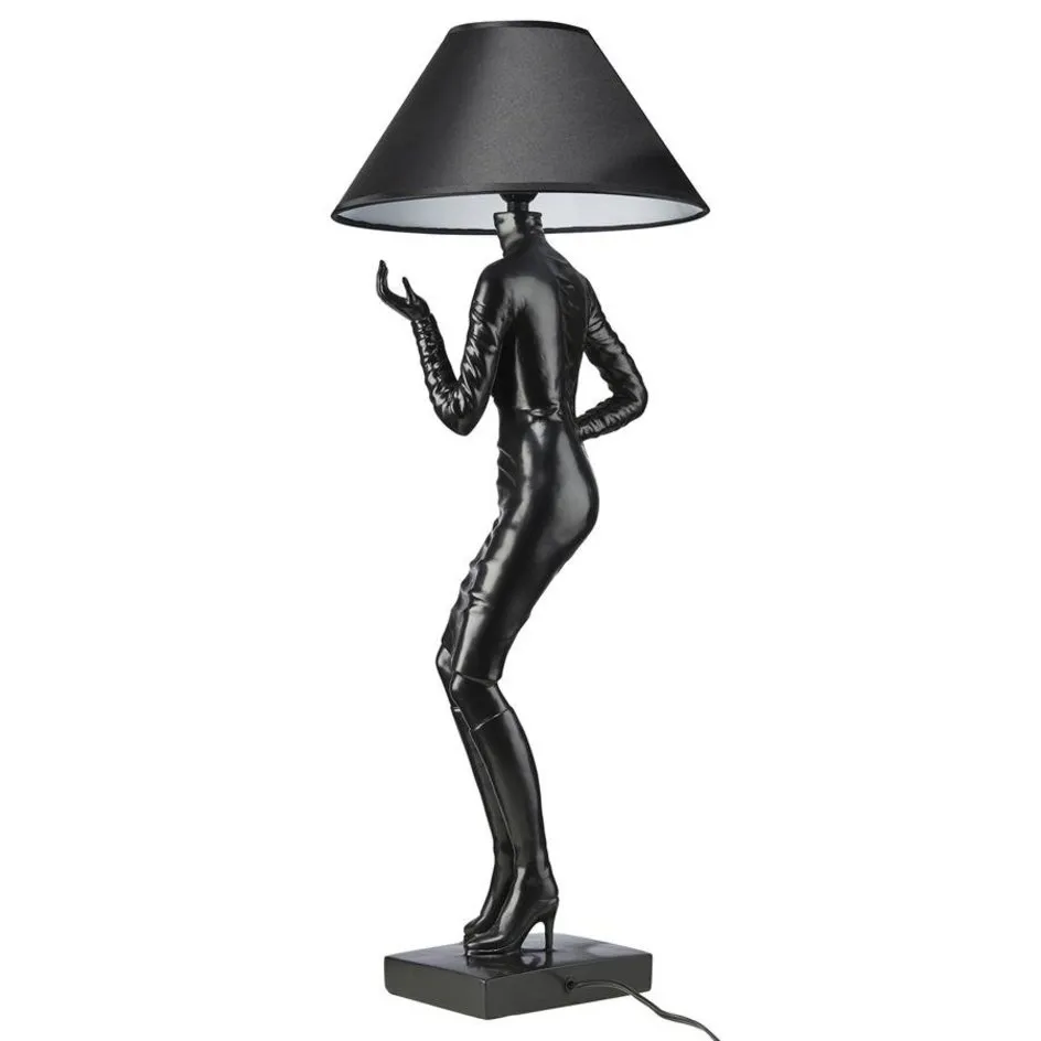 Mademoiselle Couture Handmade Sculptural Table Lamp