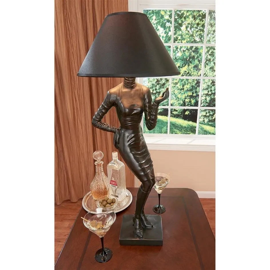 Mademoiselle Couture Handmade Sculptural Table Lamp