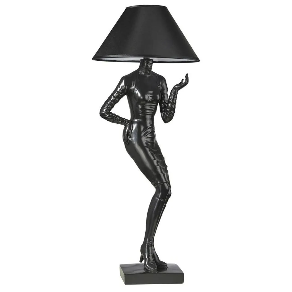 Mademoiselle Couture Handmade Sculptural Table Lamp