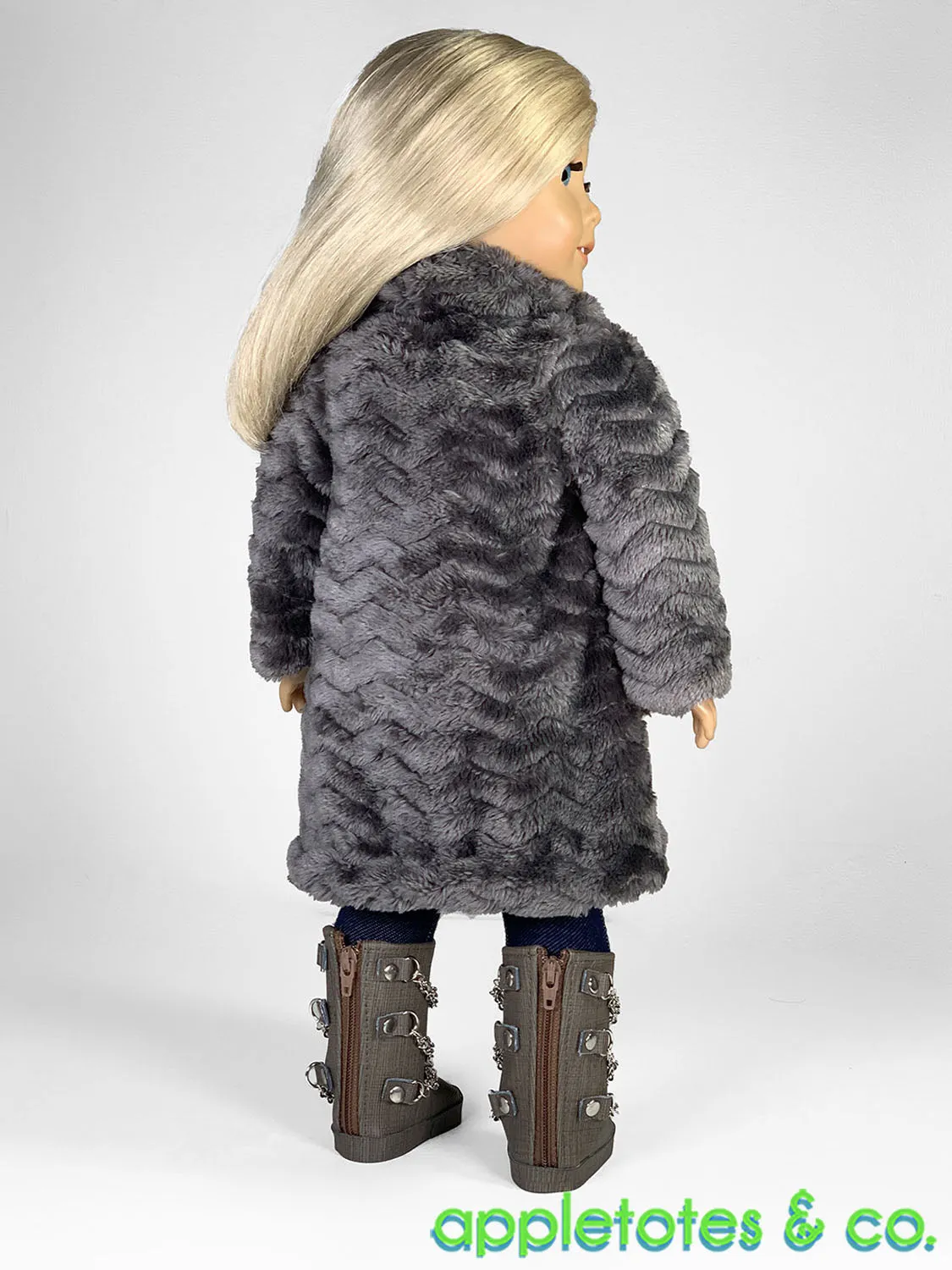 Moira Fur Coat 18 Inch Doll Sewing Pattern