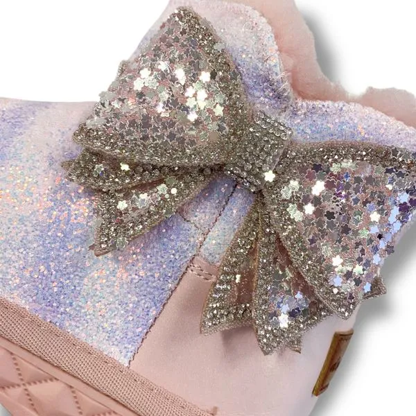 Ombre Glitter Boots