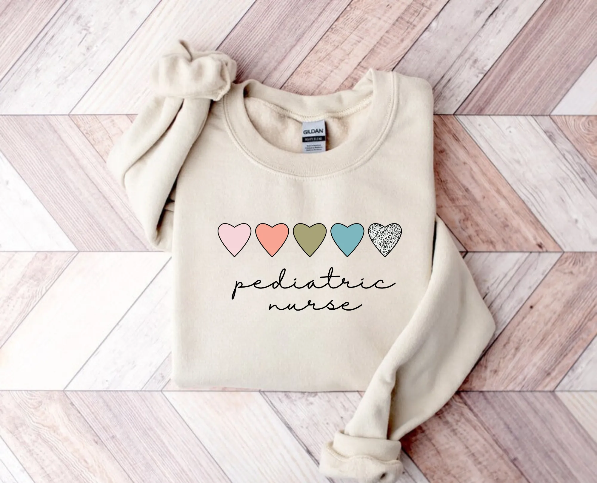 Pediatric Nurse Crewneck Sweatshirt