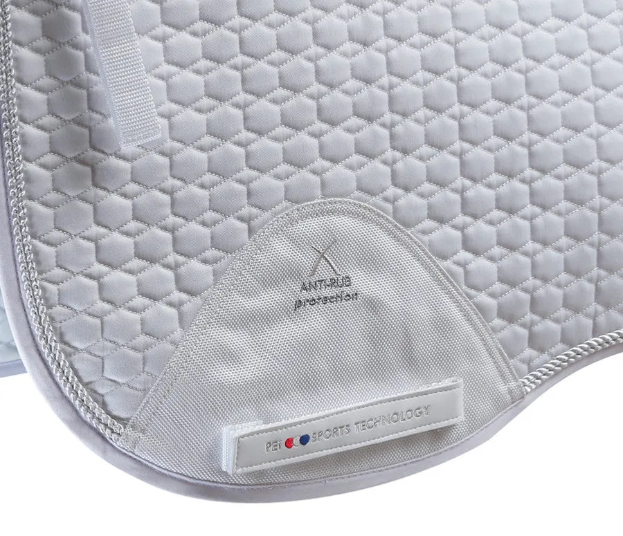 Premier Equine - Merino Wool Half Lined European Saddle Pad - Dressage