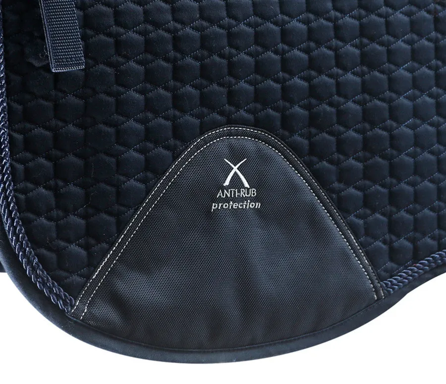 Premier Equine - Merino Wool Half Lined European Saddle Pad - Dressage