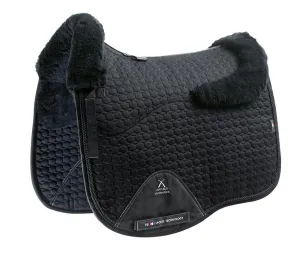 Premier Equine - Merino Wool Half Lined European Saddle Pad - Dressage