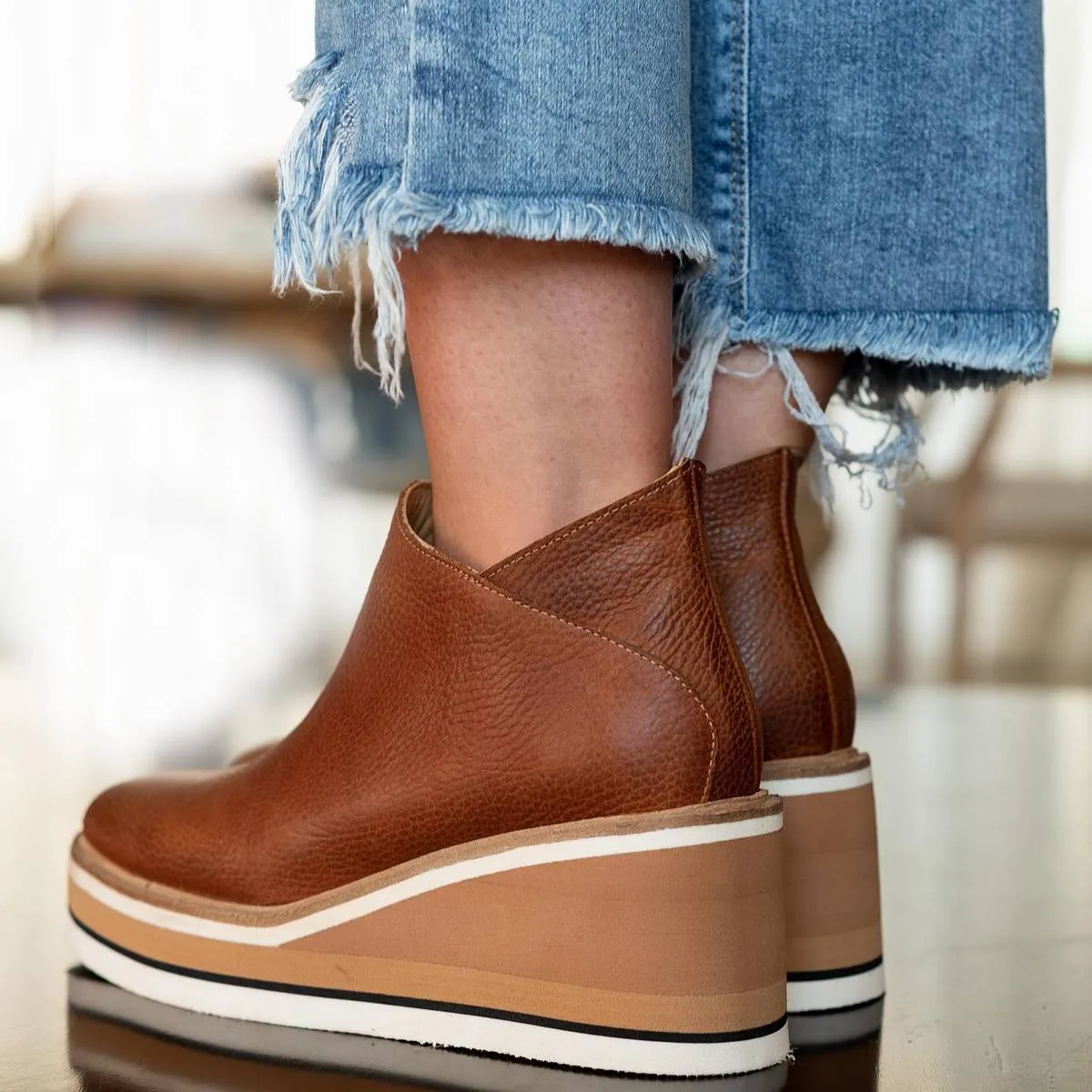 Premium Zipper Ankle Boots