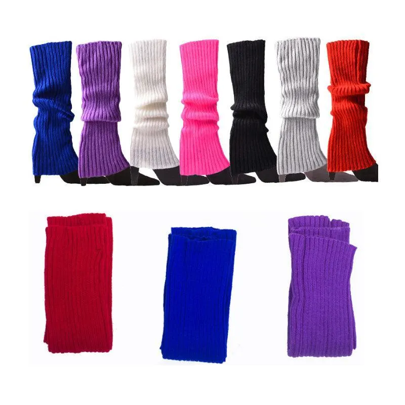 Ribbed Knit Leg Socks