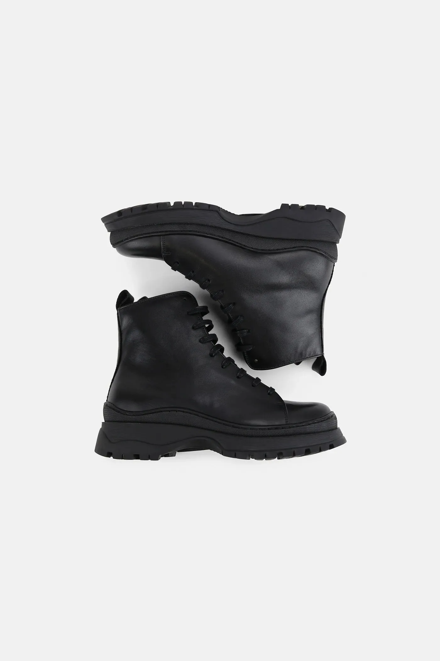 RIOT LACE UP BOOTS | BLACK