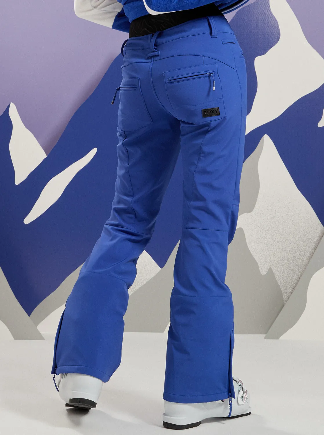 Rising High Technical Snow Pants - Bluing