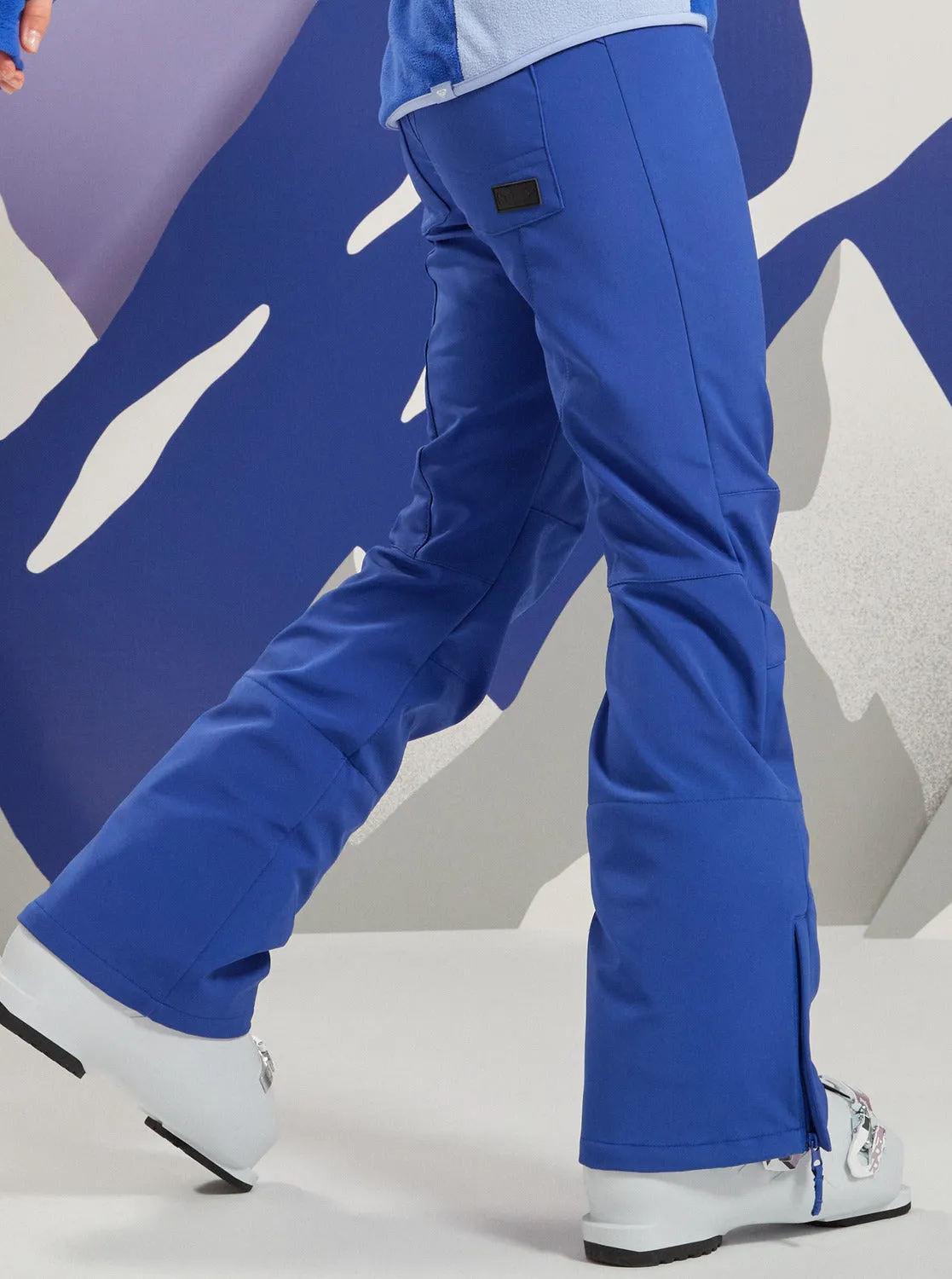 Rising High Technical Snow Pants - Bluing