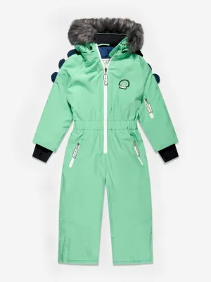 Roarsome Boys Spike Snow Suit in Green