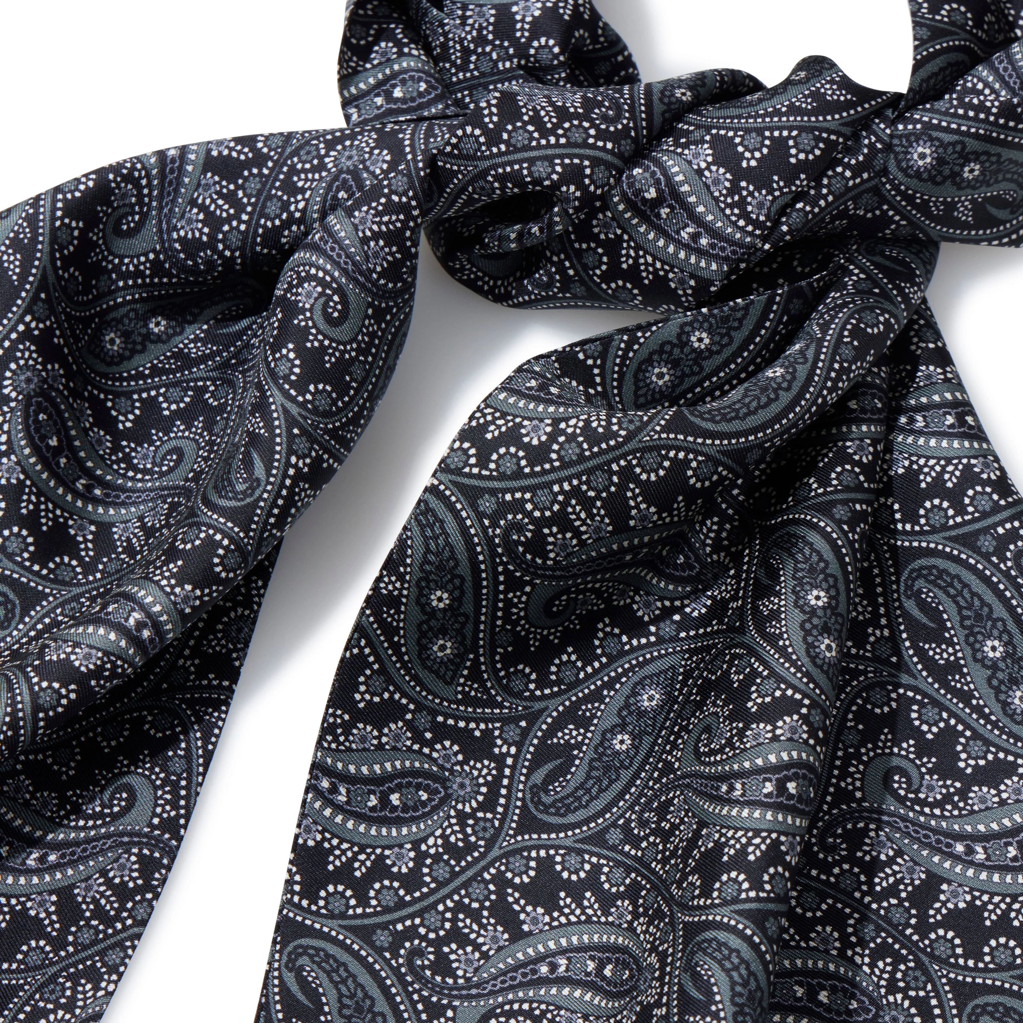 Silk Paisley Muffler