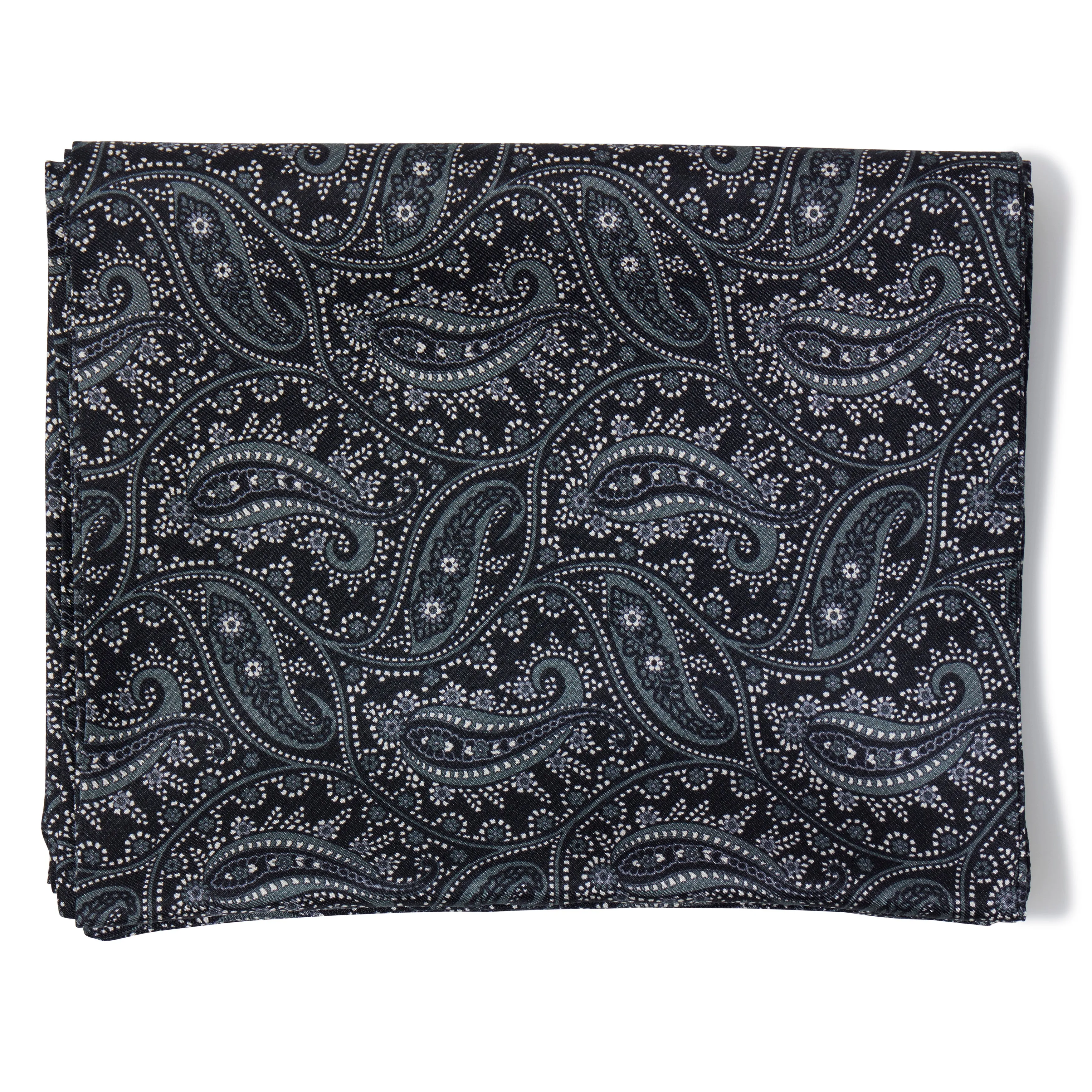 Silk Paisley Muffler