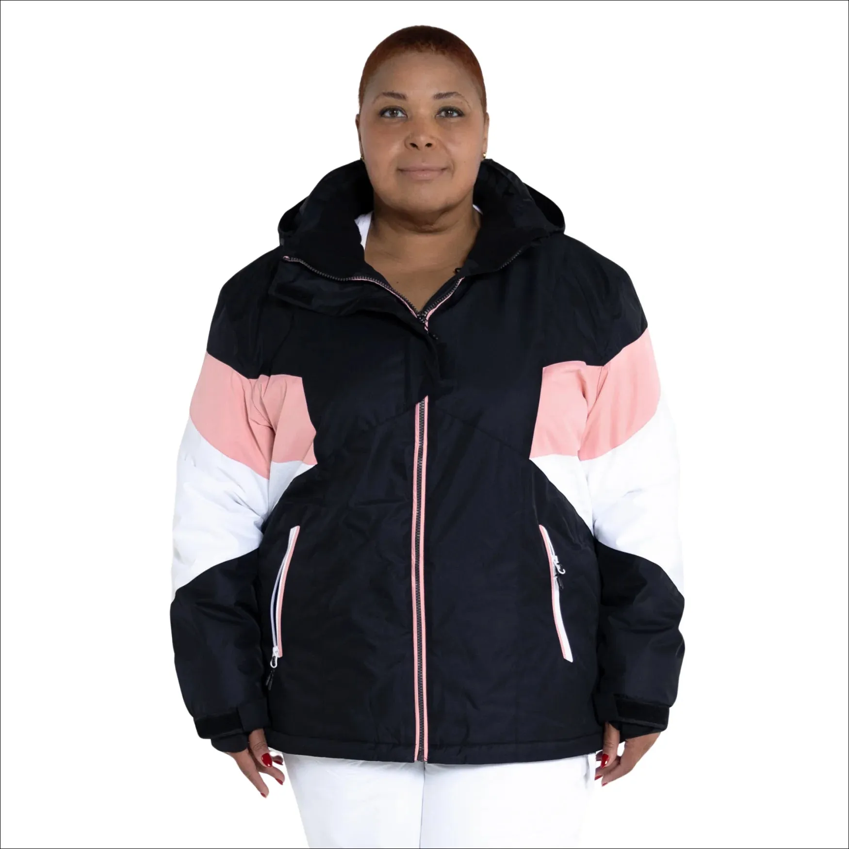 Snow Country Outerwear Women’s Plus Size Ski Jacket Coat 1X-6X Moonlight Insulated Winter