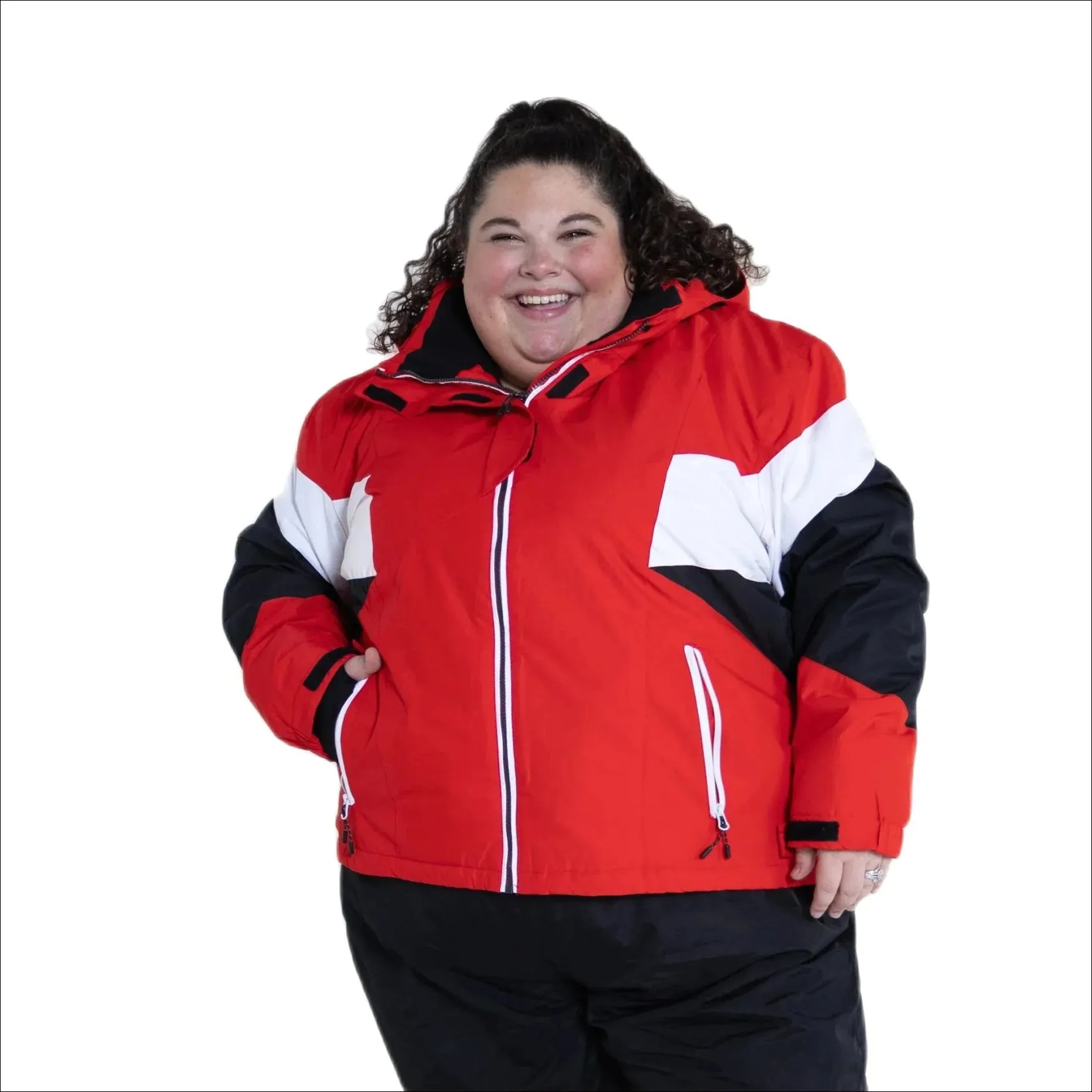 Snow Country Outerwear Women’s Plus Size Ski Jacket Coat 1X-6X Moonlight Insulated Winter