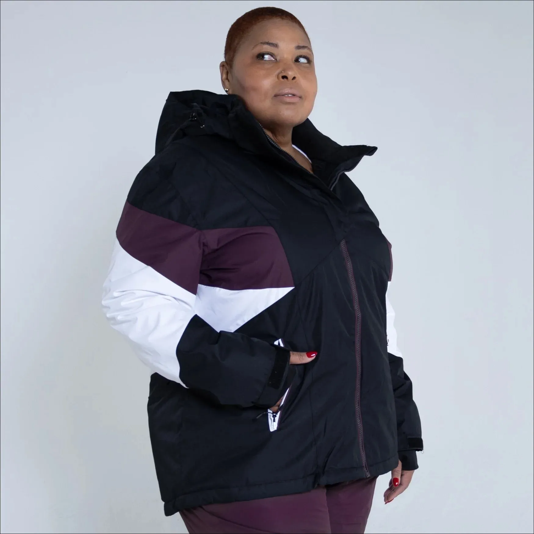 Snow Country Outerwear Women’s Plus Size Ski Jacket Coat 1X-6X Moonlight Insulated Winter