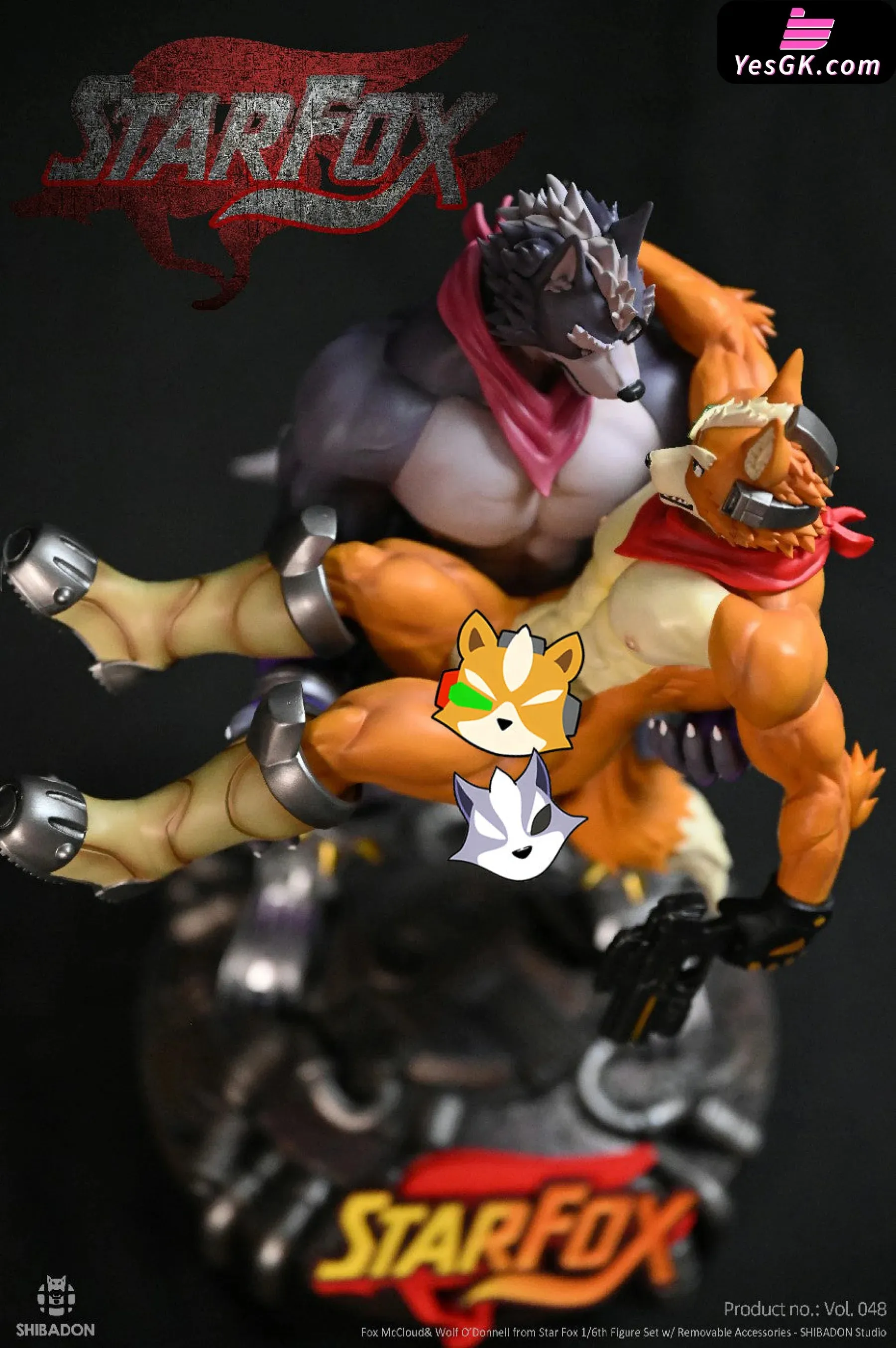 Starfox double action figure - Shibadon Studio [In-Stock]