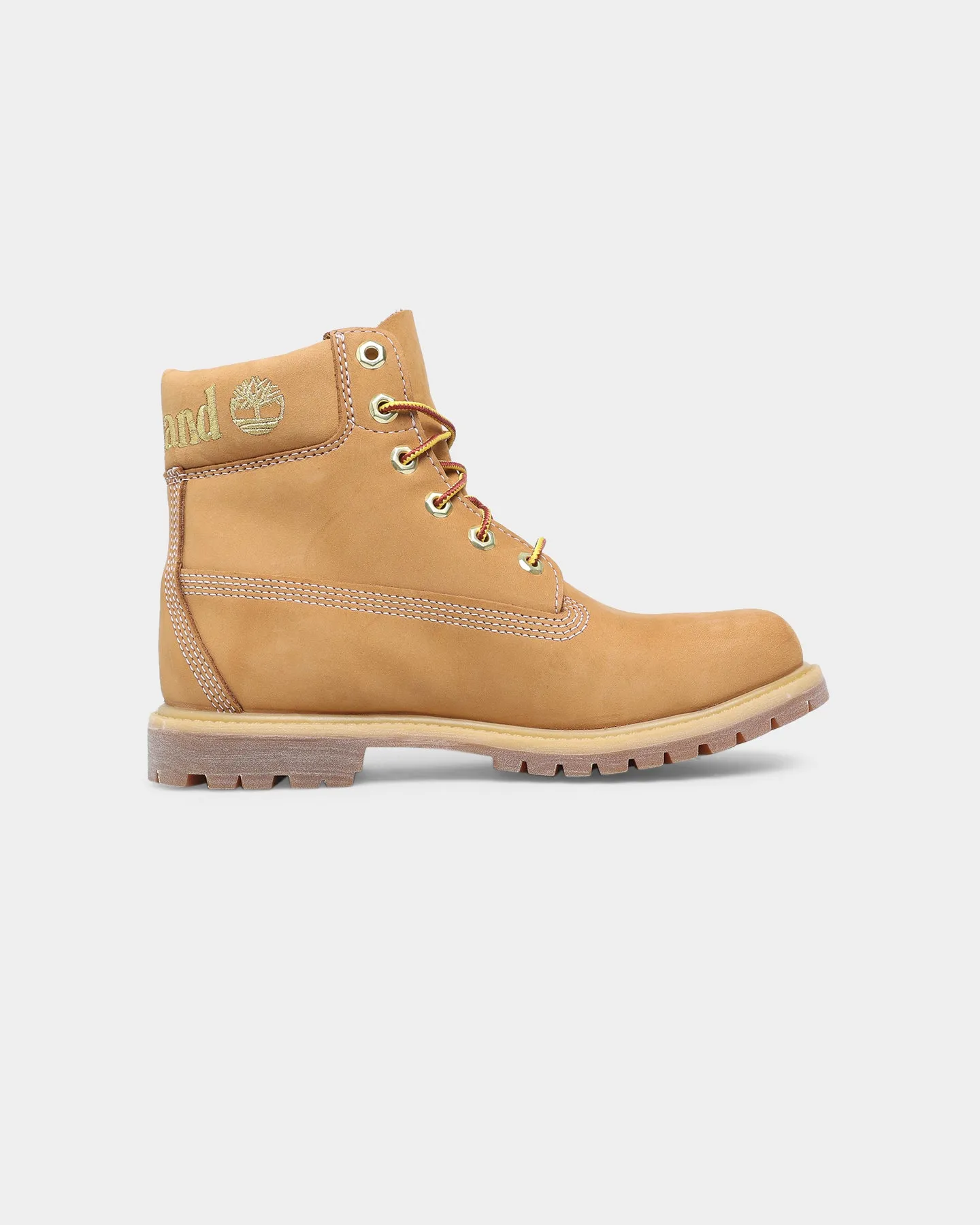 Timberland Women's 6" Premium Boot Wheat Nubuck